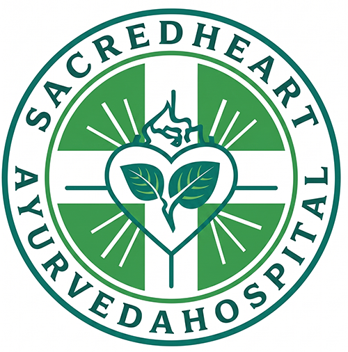 Sacred Heart Ayurveda Hospital Logo